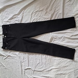 Agolde_Roxanne Super High Rise Skinny Black Jeans_Size 28